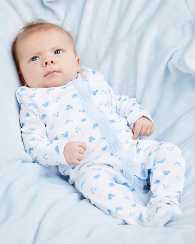 Pure Cotton Sleepsuits - Pack Of 3 (Newborn-23 Months)