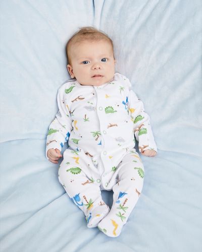 Pure Cotton Sleepsuits - Pack Of 3 - (Newborn-23 Months) thumbnail