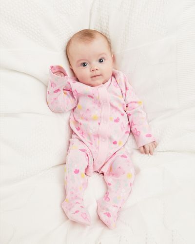 Baby Cotton Sleepsuits - Pack Of 3 (Newborn-23 Months) thumbnail