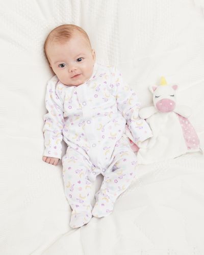 Baby Cotton Sleepsuits - Pack Of 3 (Newborn-23 Months)