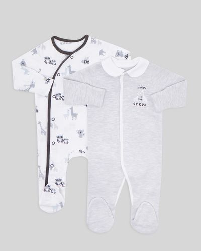 Jersey Sleepsuit - Pack of 2 (Newborn-9 months) thumbnail