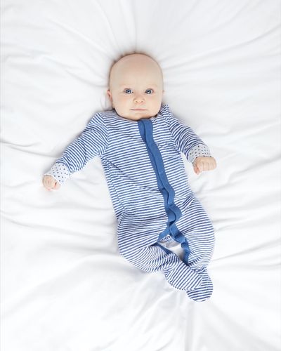 Striped Sleepsuit (Newborn - 12 months)