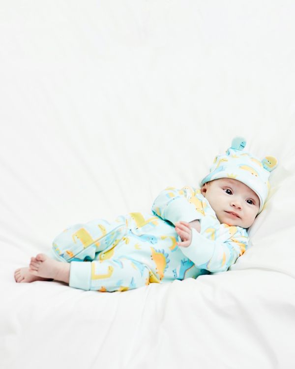 Two-Piece Jersey Zip Sleepsuit (Newborn-18 months)