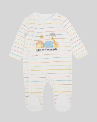 Velour Sleepsuit (Newborn-12 months) thumbnail