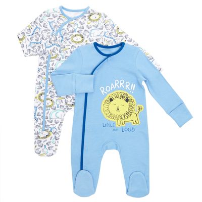 Lion Sleepsuit - Pack Of 2 thumbnail
