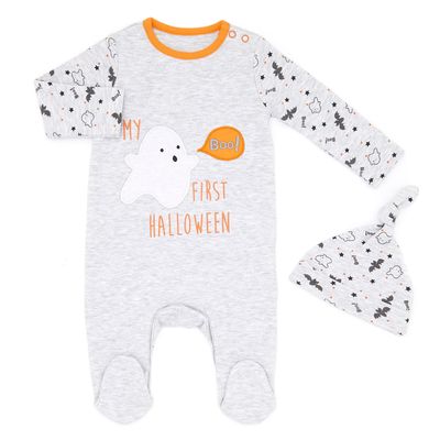 Ghost Sleepsuit And Hat thumbnail