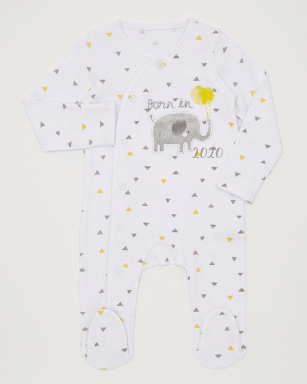 Elephant 2020 Sleepsuit (Newborn-12 months)