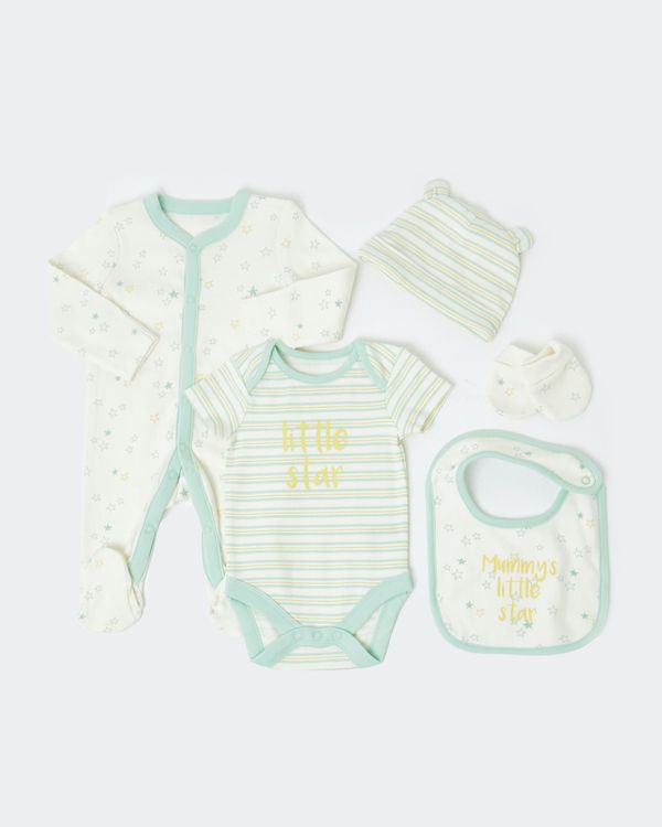 Star Gift Set - Pack Of 5 (Newborn-6 months)