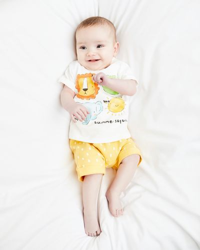 Animal Two-Piece Baby Short Set (0-12 months)