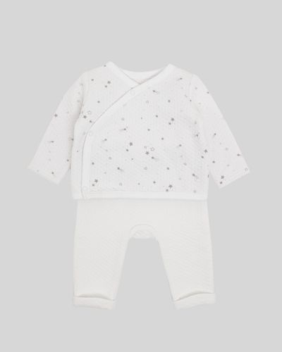 Quilted Pointelle Set (Newborn-12 months) thumbnail