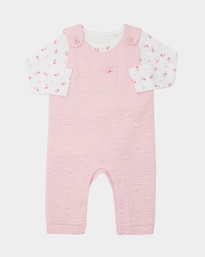 Two-Piece Quilted Dungaree (0-12 months) thumbnail