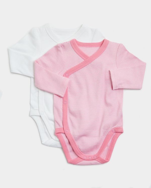 Crossover Vests - Pack Of 2 (Newborn-12 months)