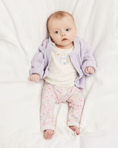 Three Piece Cardigan Set (Newborn-12 months)