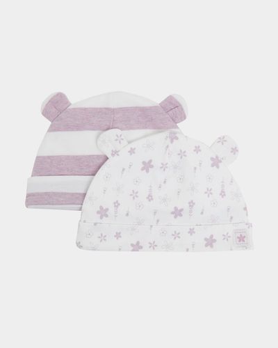 Flower Hats - Pack Of 2 (0 - 12 months)