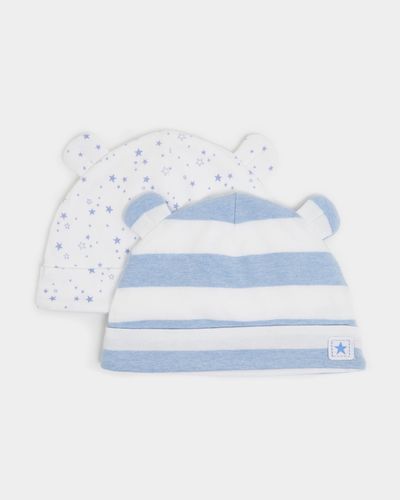 Star Hats - Pack Of 2 (0 - 12 months)