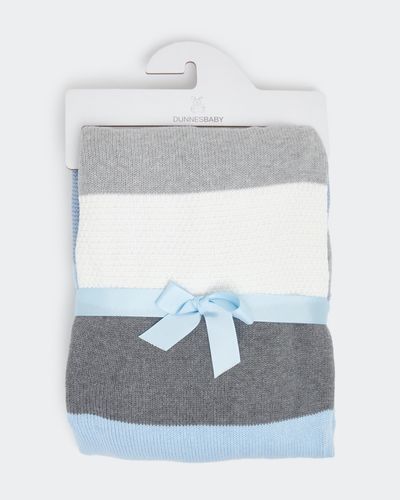 Knit Stripe Blanket