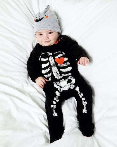 Skeleton Sleepsuit (Newborn-18 Months)