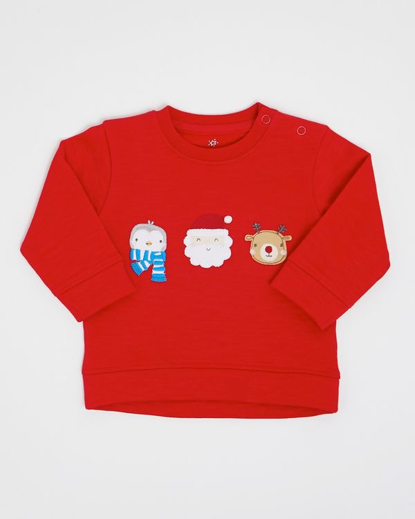 Christmas Crew-Neck Sweater (0-12 months)