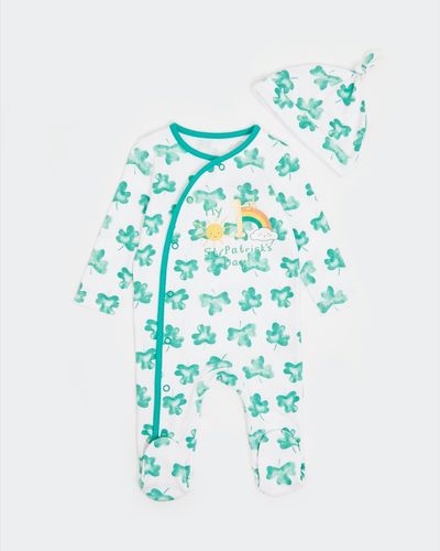 St Patrick's Day Sleepsuit (Newborn-12 months)