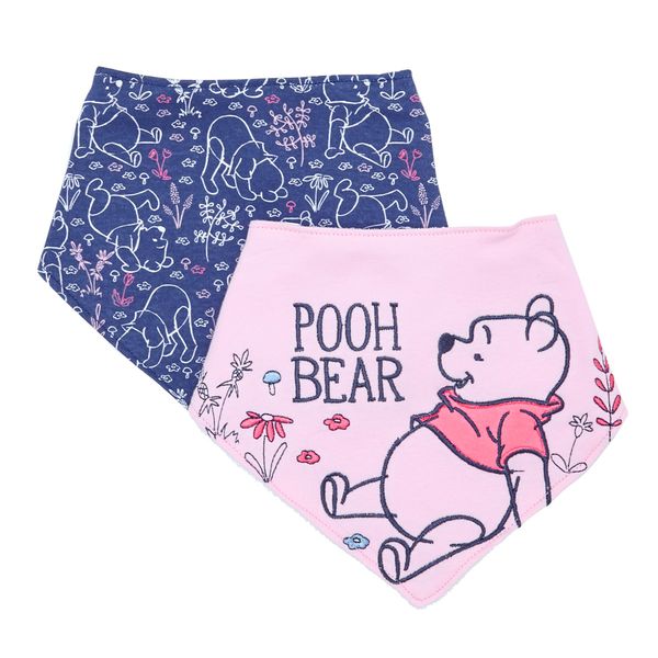 Winnie The Pooh Bibs - Pack Of 2