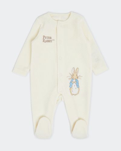 Peter Rabbit Velour Sleepsuit (Newborn-12 Months)