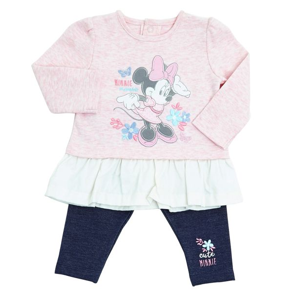 Minnie Mouse Top And Leg Set