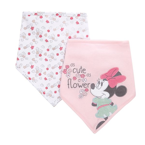 Minnie Mouse Bibs - Pack Of 2