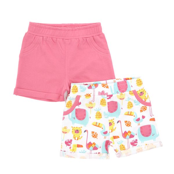 Girls Shorts - Pack Of 2