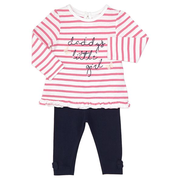 Girls Daddy's Girl Top And Leggings Set