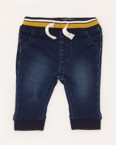 Rib Waist Jeans (0-12 months) thumbnail
