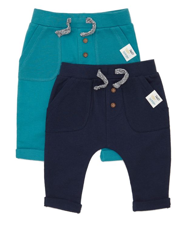 Joggers - Pack Of 2 (0-12 months)