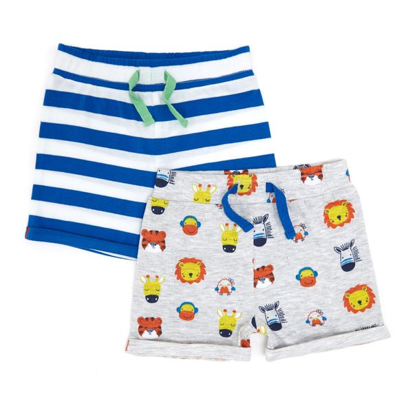 Boys Shorts - Pack Of 2