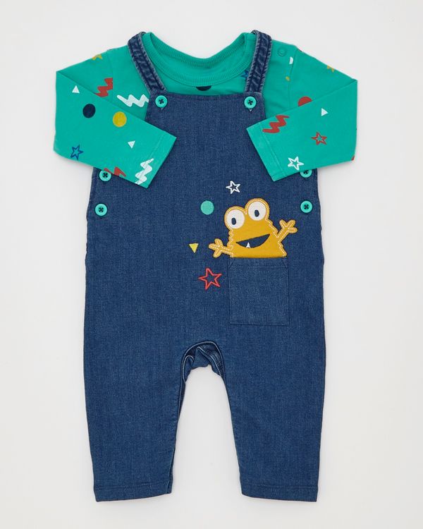 Two-Piece Monster Dungaree (0-12 months)