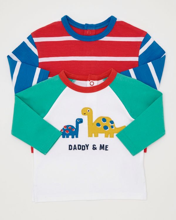Dino Tops - Pack Of 2 (0-12 months)