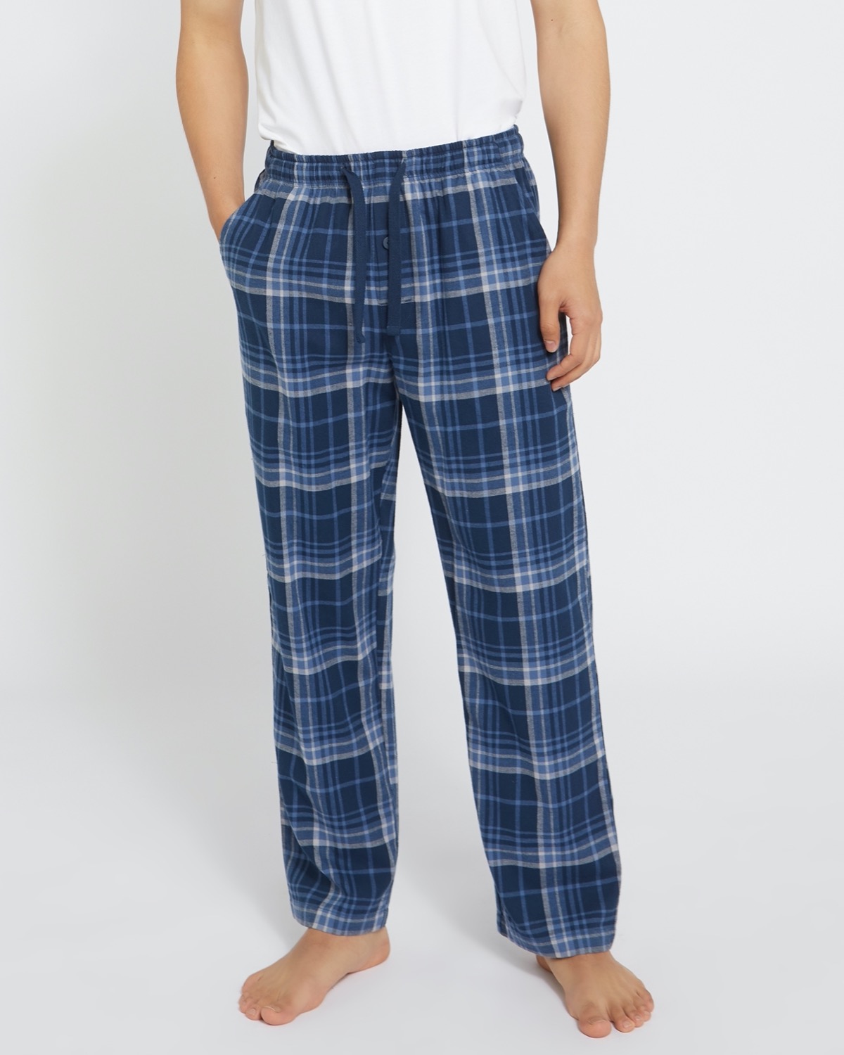 Dunnes Stores | Navy-denim Lounge Pyjama Pants