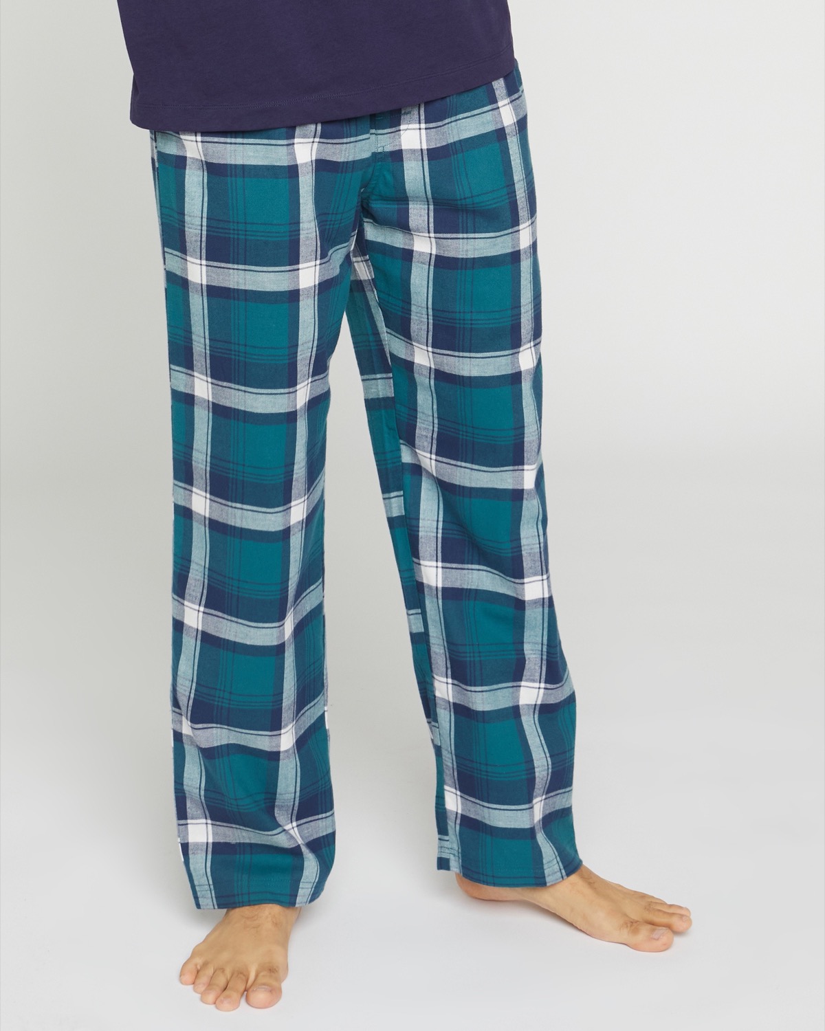Dunnes Stores | Teal Cotton Pyjama Pants