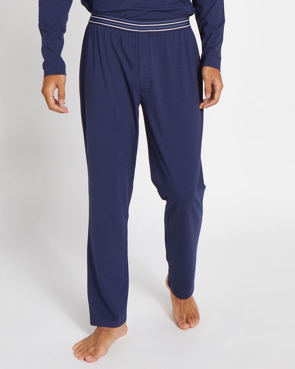 Dunnes Stores | Navy Cotton Modal Pyjama Pant
