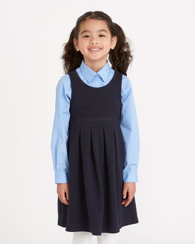 Cotton Rich Knitted Pinafore