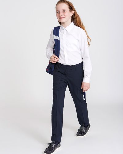 Girls Stretch Slim Fit Trousers thumbnail