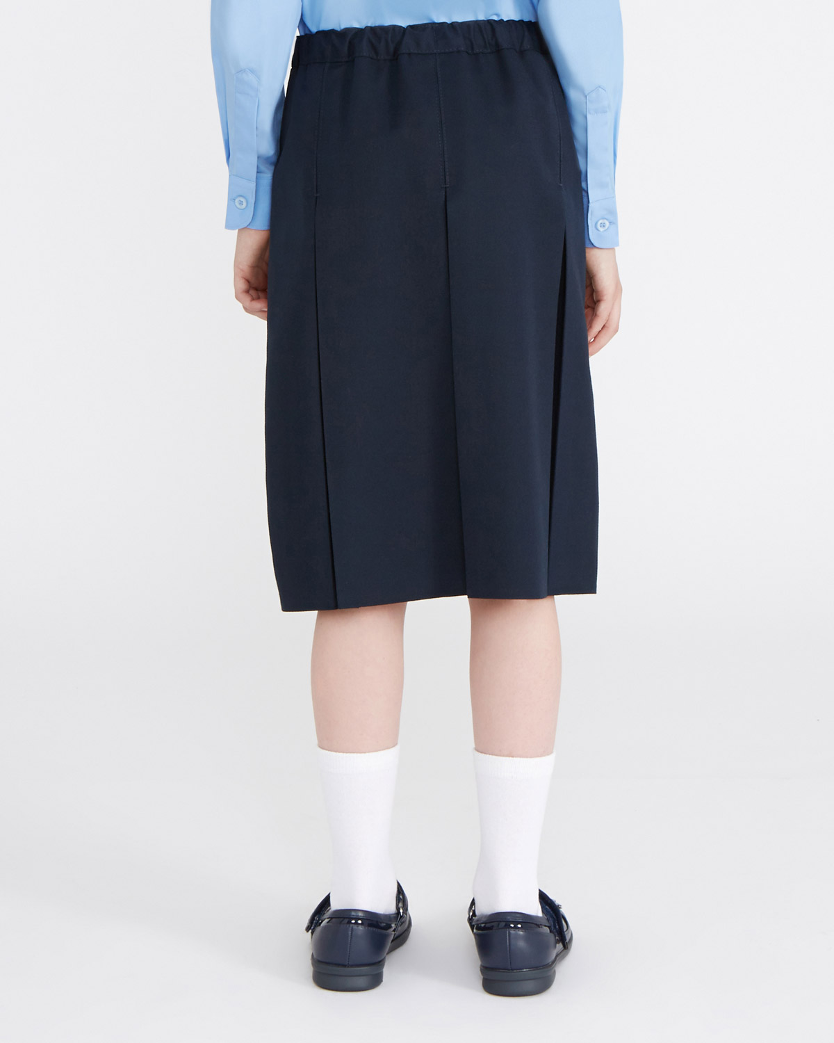 Navy blue girl uniform school skirt, Women's Fashion, Bottoms, Skirts on  Carousell