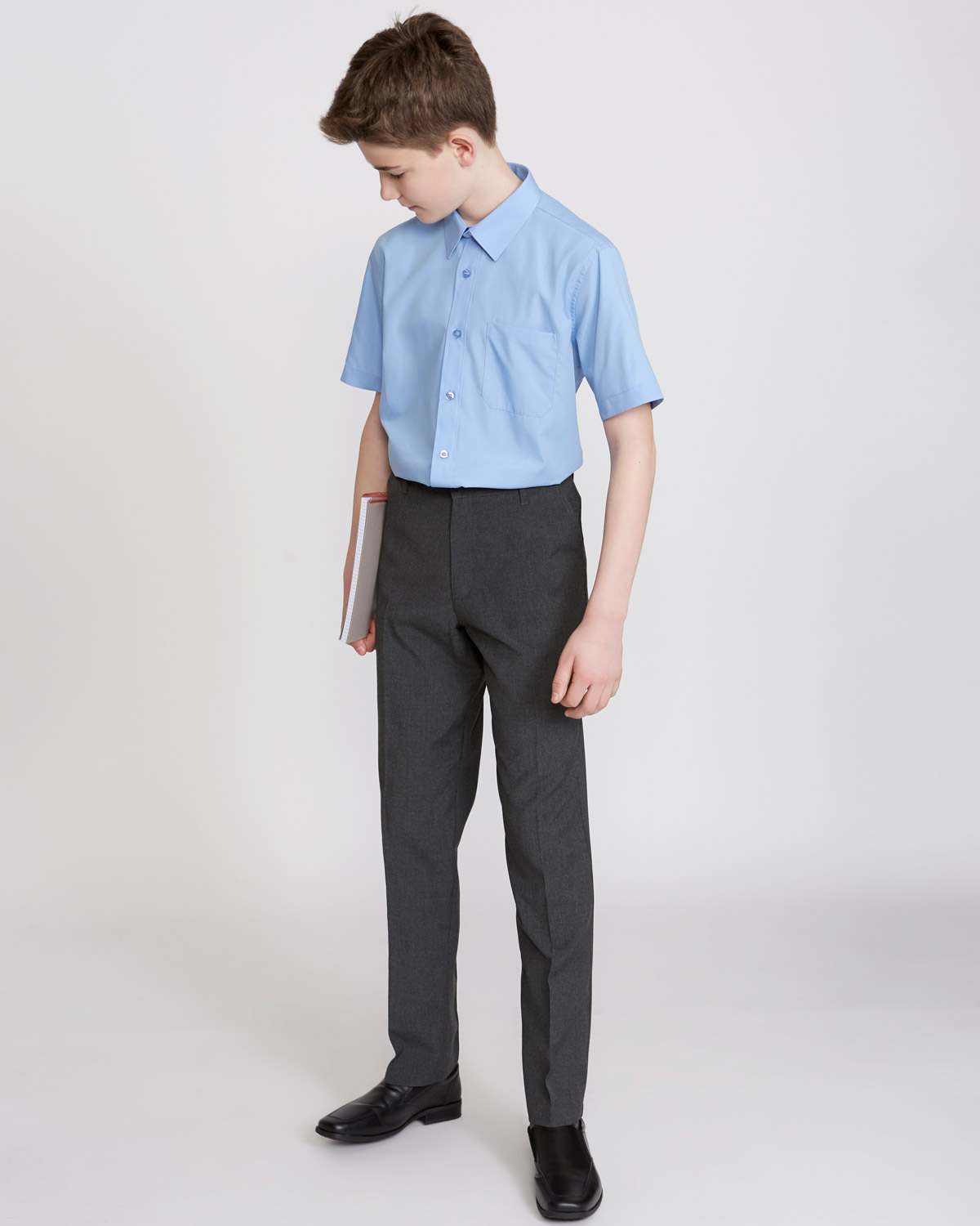 Buy Boys Khaki Slim Fit Solid Trousers Online - 785573 | Allen Solly-anthinhphatland.vn