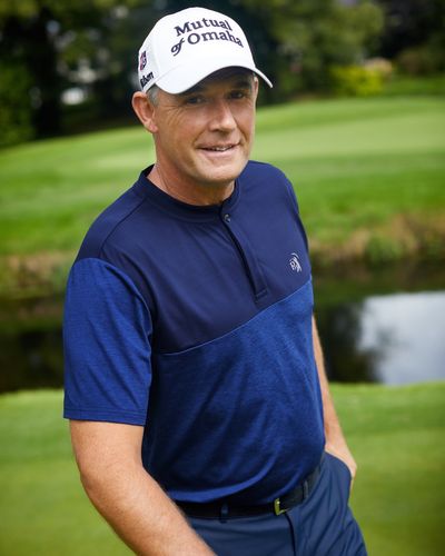 Pádraig Harrington Golf Mandarin Collar Polo Shirt
