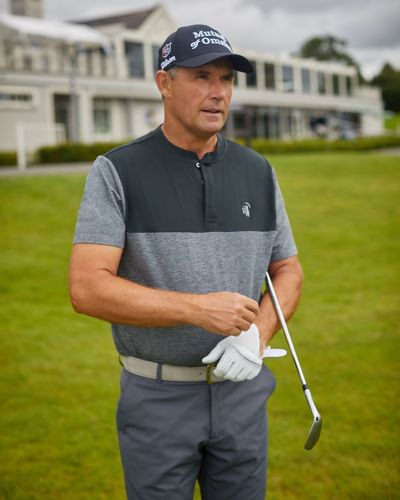 Pádraig Harrington Golf Mandarin Collar Polo Shirt