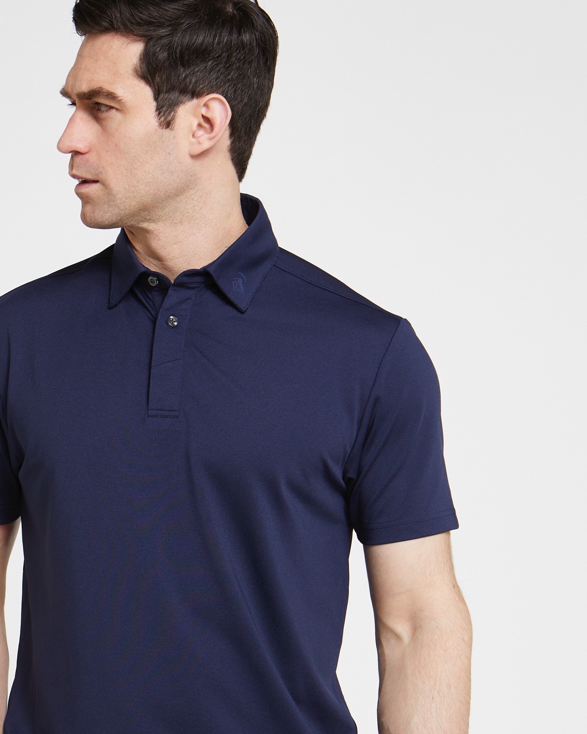 Harrington Polo Shirt - Light Blue, Polo Shirts