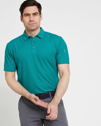 Pádraig Harrington Texture Stripe Polo Shirt