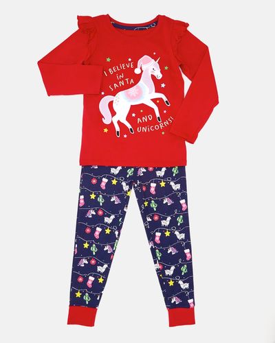 Christmas Unicorn Pyjamas thumbnail