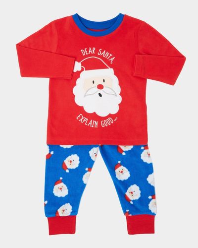 Baby Xmas Fleece Pyjamas (6 months-4 years) thumbnail