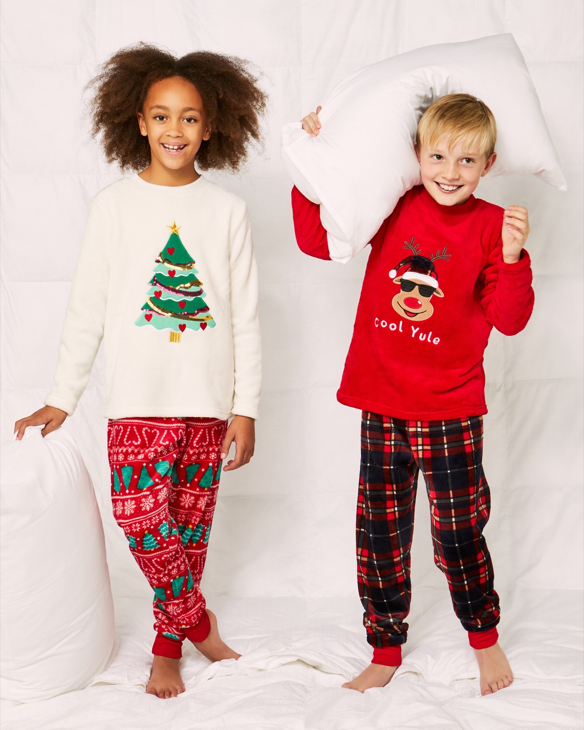 Dunnes Stores  Print Fluffy Family Pyjamas