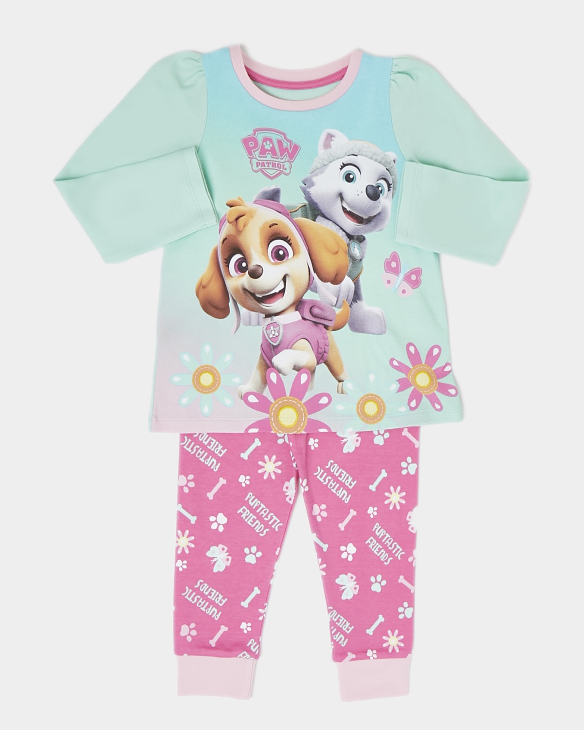 5 years with a name in pink Personalised Paw Patrol pyjamas age 18 months 