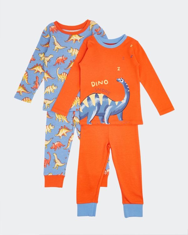 Baby Boys' Cotton Pyjamas - Pack Of 2 (6 months-4 years)
